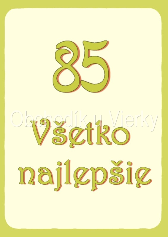 Jedlý obrázok narodeninové - 80 č.8053,11-varian-1